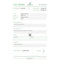 Anavar 10 Lab Test Report 2026-03-26 - 9.08 mg/tablet