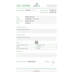Dragontropin 100 lab test result (2026-03-20)