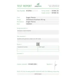 Enantat 250 lab test result (2026-03-20)
