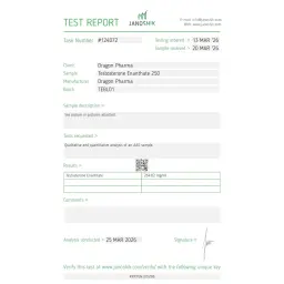 Enantat 250 lab test result (2026-03-25)