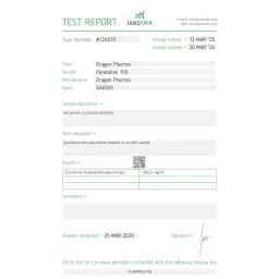 Parabolan lab test result (2026-03-25)